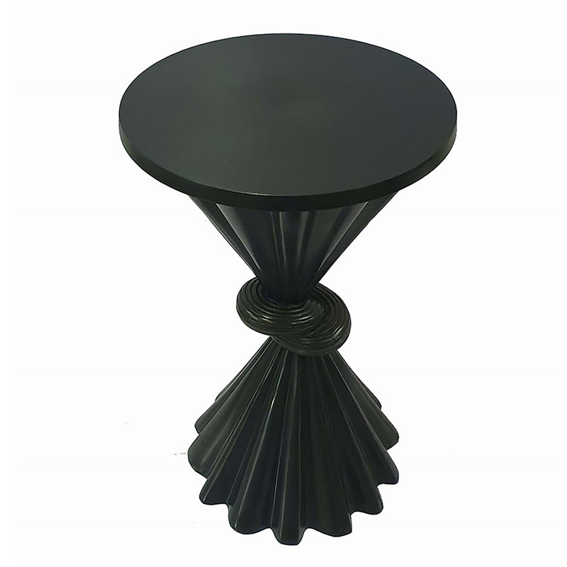 Frederika End Table, Bronze