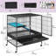 Cage pour petit animal avec rampe Crislynn