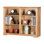Wamblee Solid Wood Bookcase