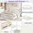 Elegant Extendable Daybed With Two Storage Drawers And Twin Size Trundle-106951702