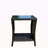 Outdoor Patio Furniture 1 Coffee Table With Clear Tempered Glass-1268434977
