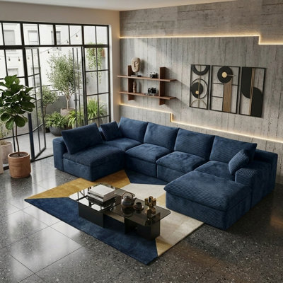 Canapé modulaire 135,4 po Cloud Couch