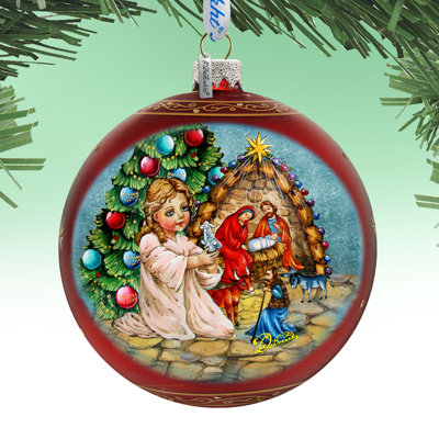 5.5'' Glass Ball Ornament