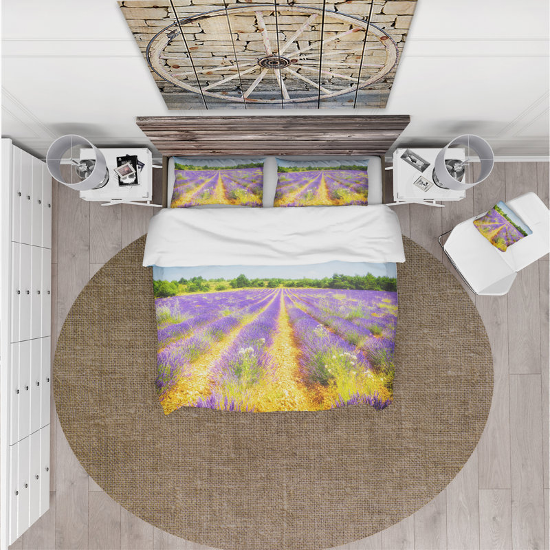 Ensemble de housse de couette de cabine et de dépôt, Housse simple + 1 taie décorative