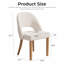 Chaise de salle à manger rembourrée Engstrom-1198779699