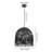 15.35" Rattan Ceiling Light Hand-Woven
