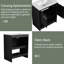 Meuble-lavabo autoportant 30 po avec lavabo en céramique, 2 portes à fermeture douce-1683984976-1683984978