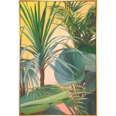 Serene Garden II Painting by Giselle Kelly