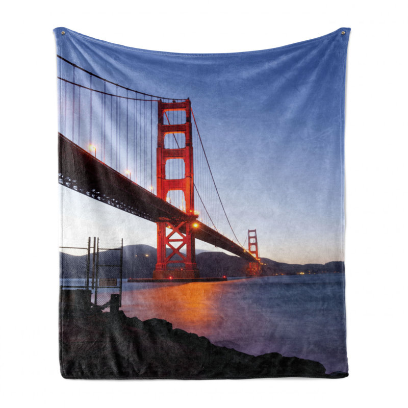 Hand Woven Throw Blanket, 70" W x 90" L