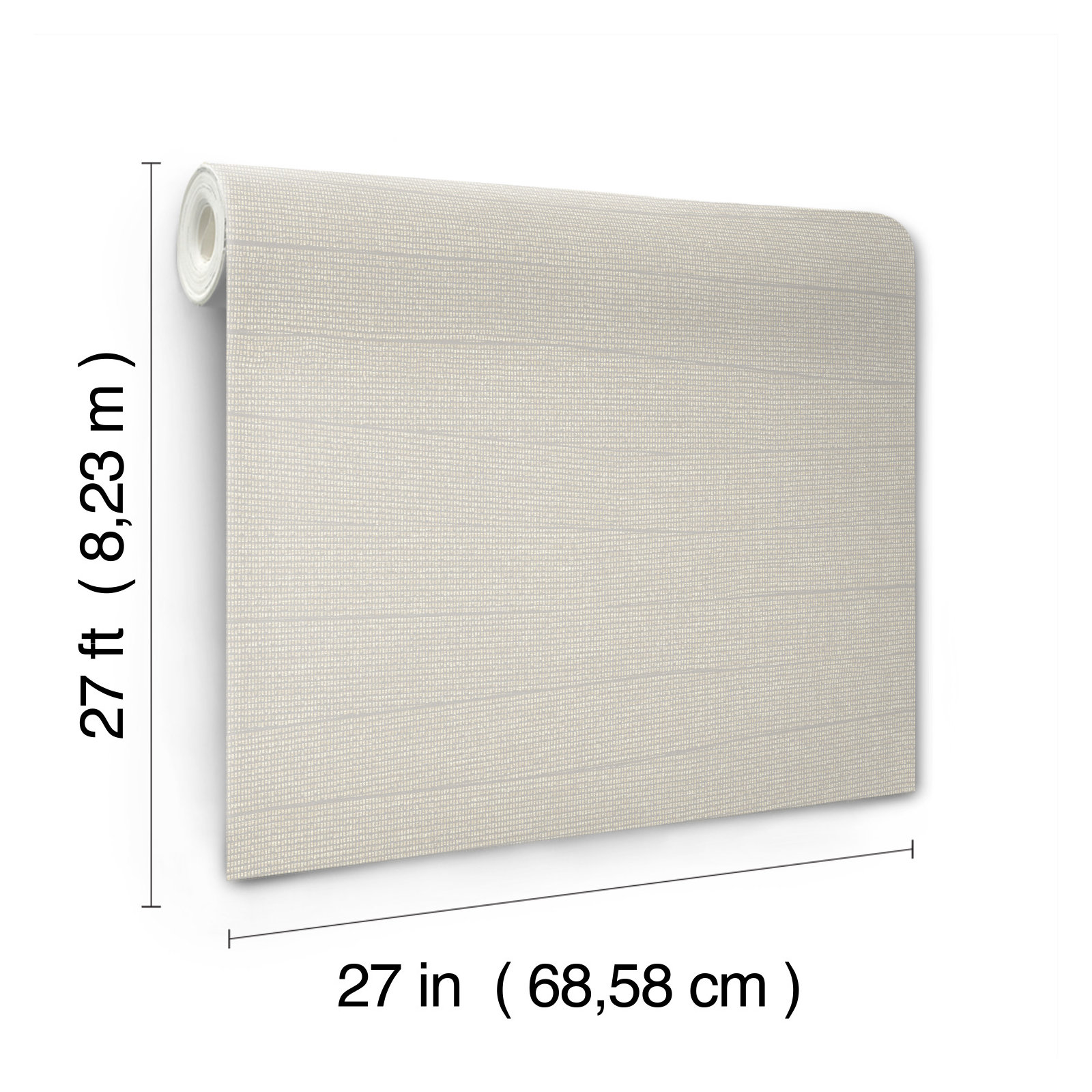 Almus Wallpaper, Gray