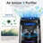 POMORON 4-In-1 Air Purifiers For Home, Air Ionizer Negative Ion Generator, Efficient HEPA Filter, UV, Remove 99.97% Particles Such As Pollen Smoke Pet Dander Air Cleaner For Bedroom, MJ002H,-106265669