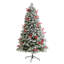 Sapin de Noël cachemire vert 6 pi avec 200 lumières DEL