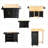 Kitchen Island With Extendable Rubber Wood Table, 3 Roomy Drawers, Adjustable Shelf, Spice Rack, Towel Holder, Build Trolley Surface, Big Bar, Movable