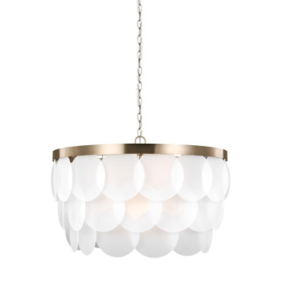 Ainsley 8 - Light Dimmable Tiered Chandelier