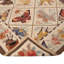 Multicolored Flatweave Butterly Motif Rug - 7'9" x 9'9"