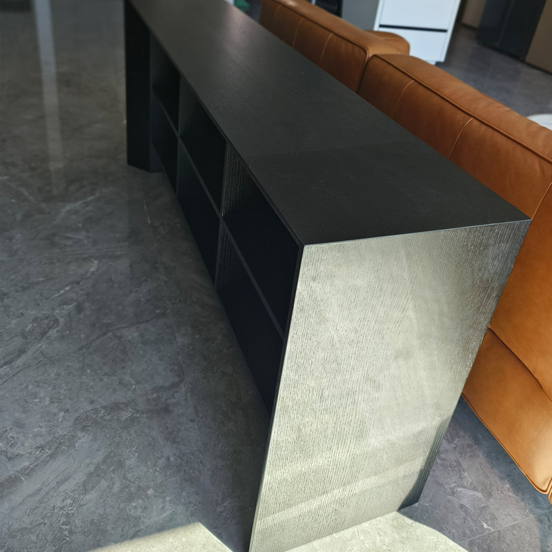 Armoire d'entrée Mid-Century noire