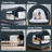 Bed Tent Canopy - Pop Up Privacy Sleeping Tent for Indoor Use, Light Reducing & Breathable Grey Cottage Design, Portable Frame with Mesh Windows-111787492