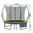 10FT Springfree No Gap Trampoline- Green