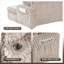 Chaise longue d'intérieur en velours côtelé de 53 pouces de largeur-2011823141