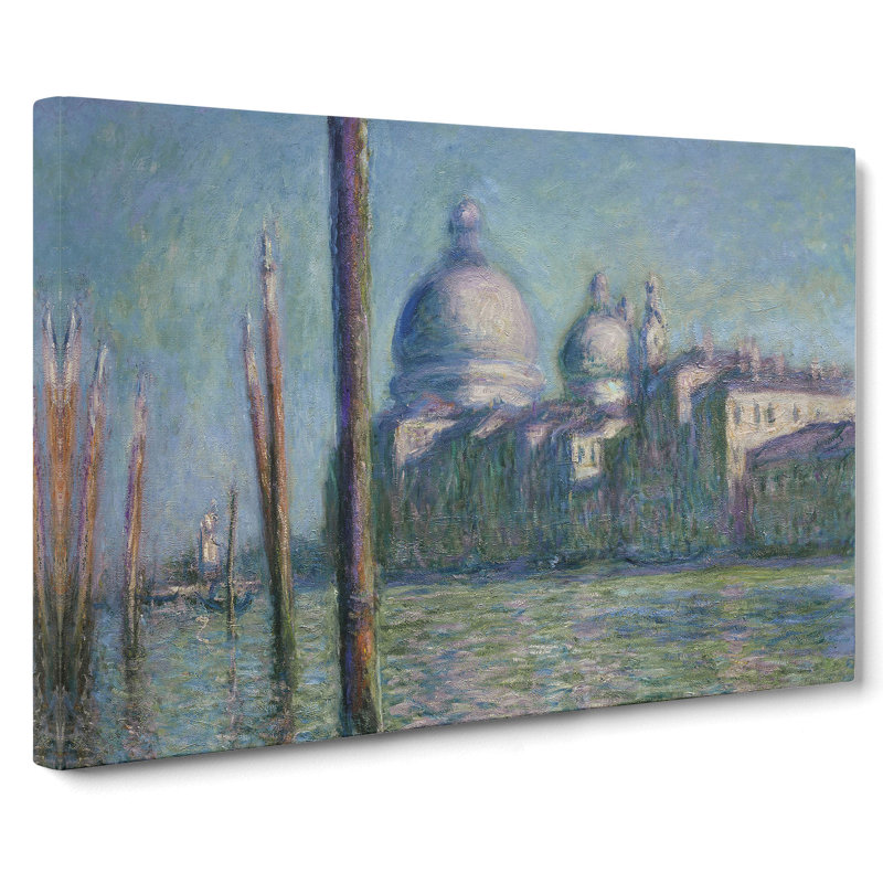 Le Grand Canal, Venice by Claude Monet - Wrapped Canvas Painting, 40cm H x 60cm W x 3cm D
