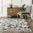 Carli Modern Pebble Tasseled Area Rug-1792168727