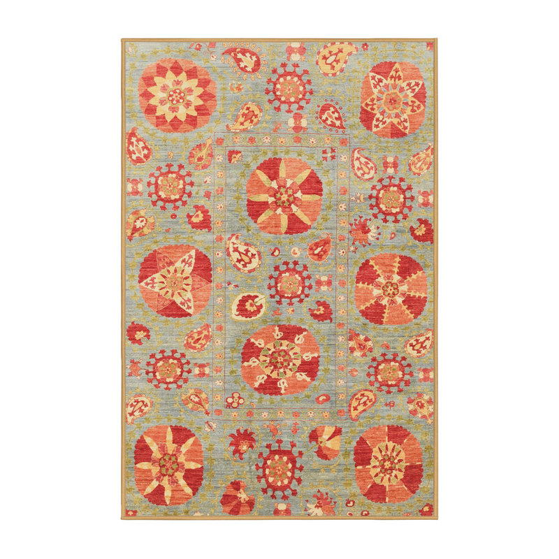 Tapis abstrait moderne 3899, Tapis de couloir 2 pi x 5 pi