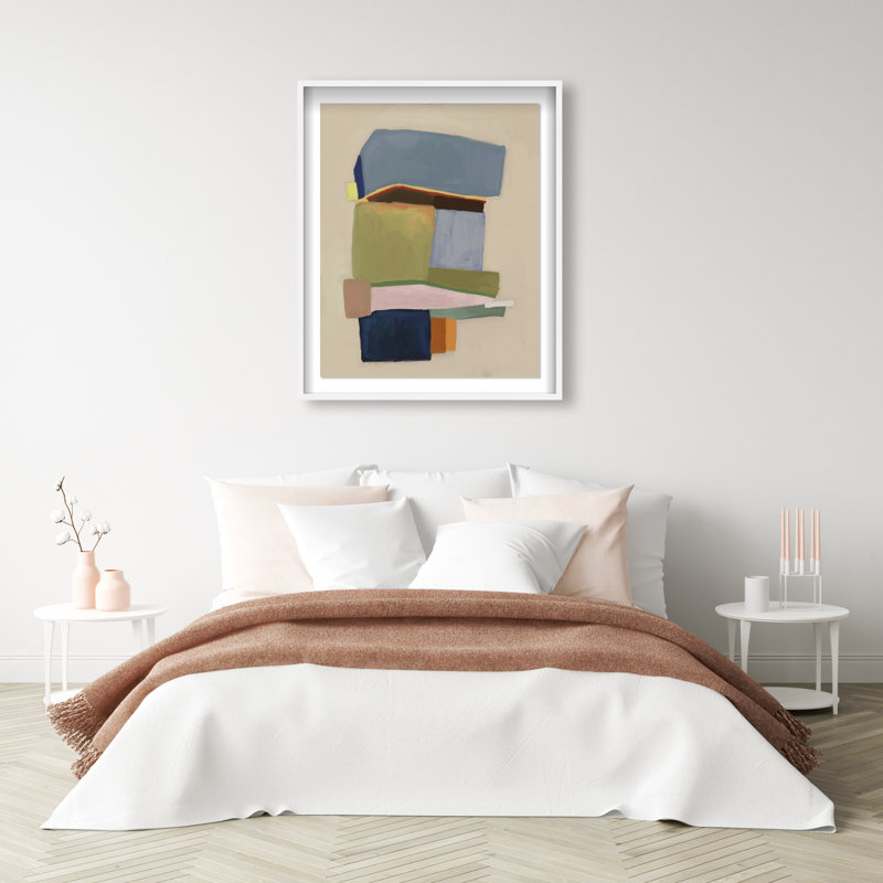 Point Of View by Oliver Gal, 31.5"H x 37.5"W, White Shadowbox