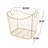 Metal Storage Basket with Ring Handles-841979034