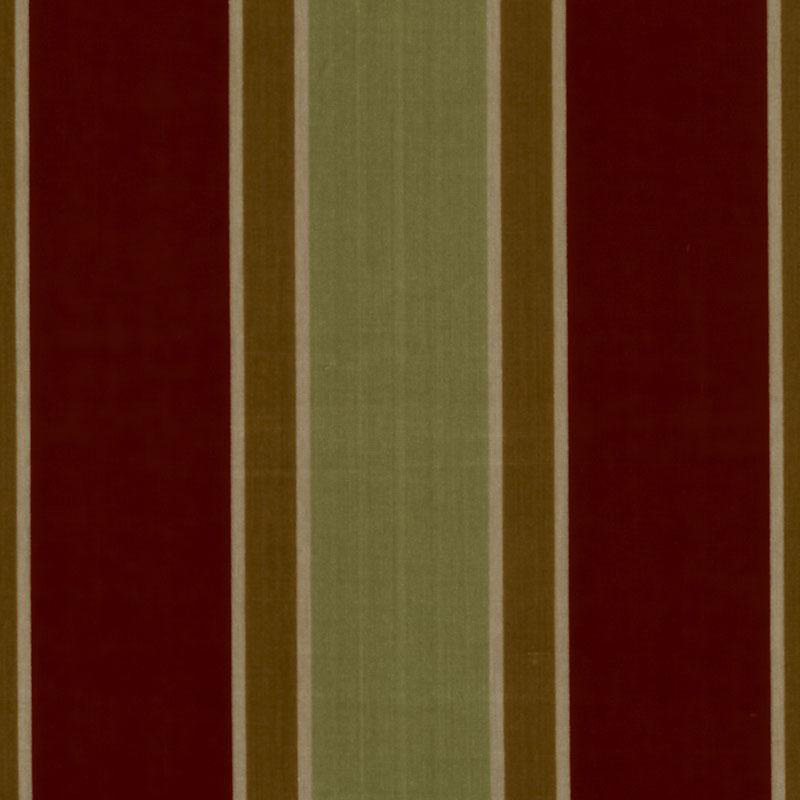 Classics Beethoven Fabric, Red / Green