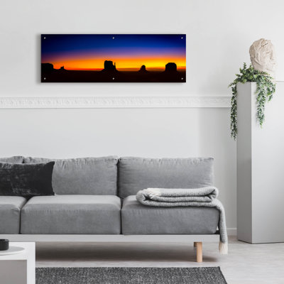 «Sunrise In The Valley» par Jonathan Ross, art mural en verre acrylique