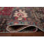 Tapis rose fuchsia rétro 10x13