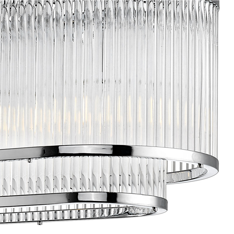 Catalinas 7 - Light Kitchen Island Pendant, Chrome