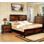 Table de chevet acacia noyer 1pc seulement