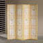 East Broadway 70"H 4-Panel Folding Room Divider-95302648-95302647