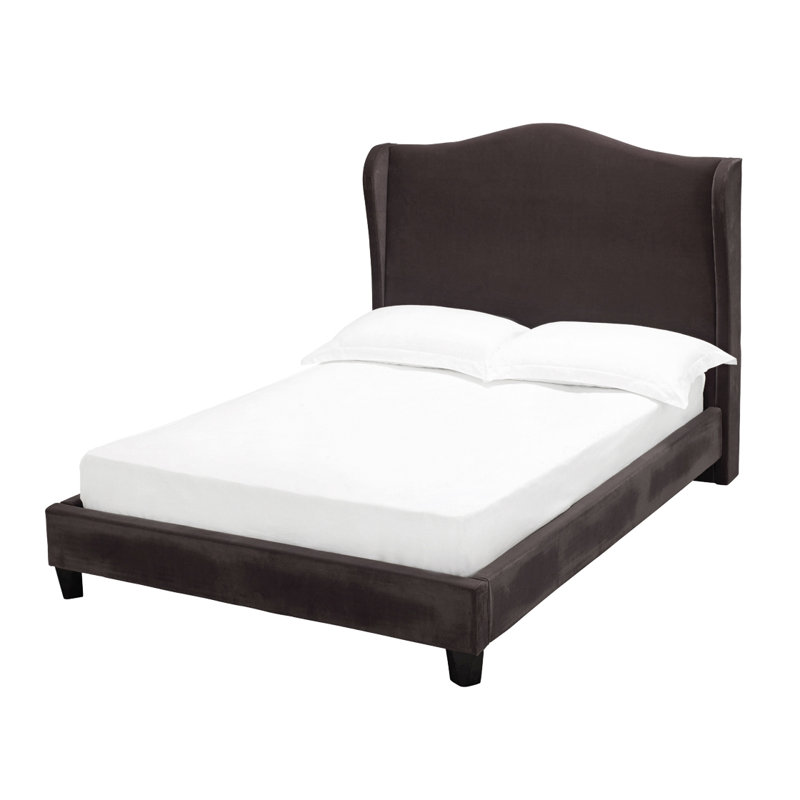 Sanjuana Upholstered Bed, Kingsize (5'), Silver
