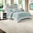 Oversized Cotton Bedding Sets, Queen Coastal Jacquard Comfort For Home