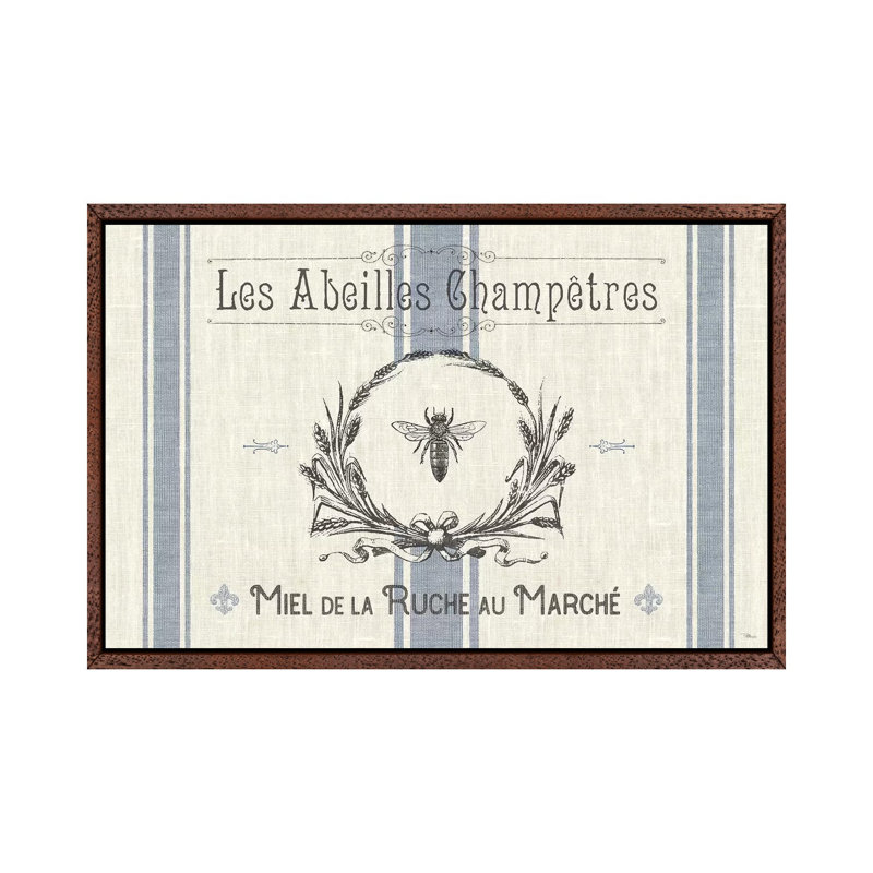 French Farmhouse I - Print on Canvas, Classic Brown Wood Framed, 66.04 cm H x 45.72 cm W