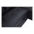 Donovan 84.5"W Black PVC Fabric Sleeper Sectional with USB Charger, Cupholders, Storage Arms