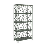 72'' H x 36'' W Wood Etagere Bookcase