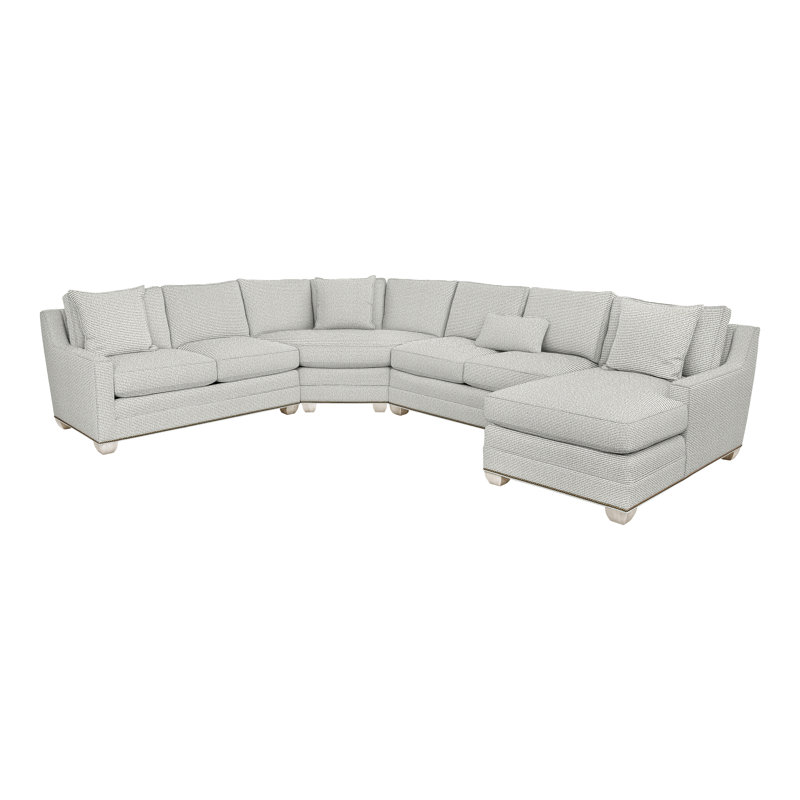 4-Piece Fairgrove Corner Sectional, Yes, Callaloo Cotton, Casa Blanca