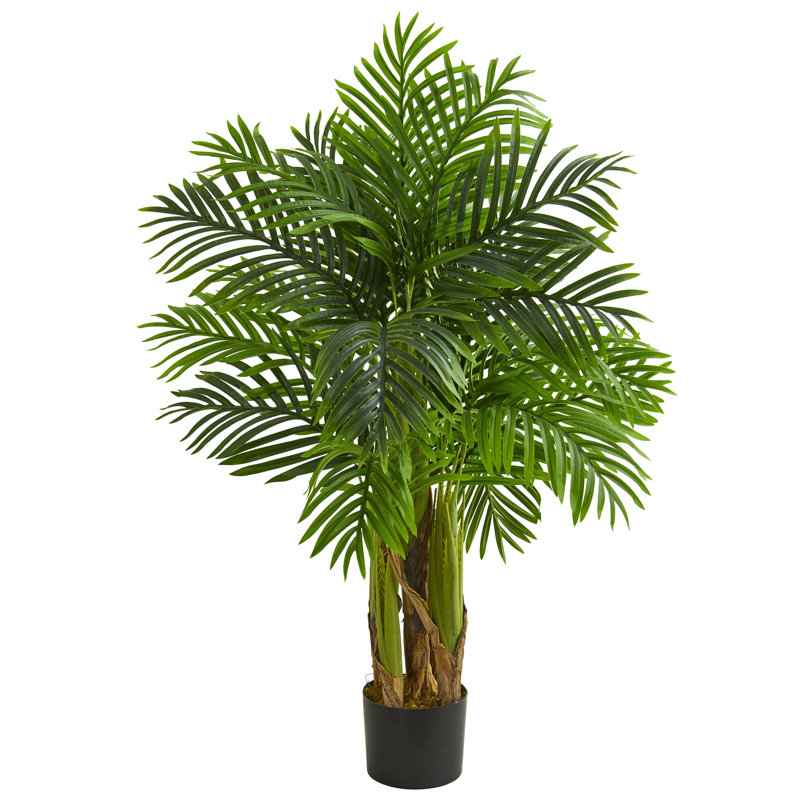 48 " H Faux Palm Tree in Plastic Planter