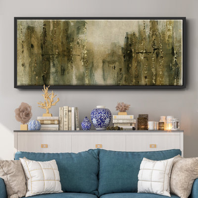 Gold City Shine - toile encadrée
