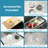 Kitchen Sink 33"X19" Multifunctional Undermount Flying Rain Waterfall S304 Stainless Steel Handmade Modern Single Bowl Kitchen Sink-117845470