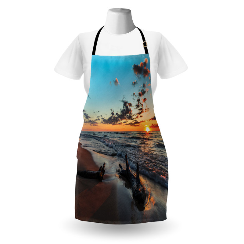 No Pattern Bib Apron