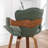 Mid-Century Modern Bar Stool, 360-Swivel Seat With PU Upholstery And Metal Foot Ring-351365299-351365298