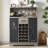 Walthill 35.41'' Bar Cabinet
