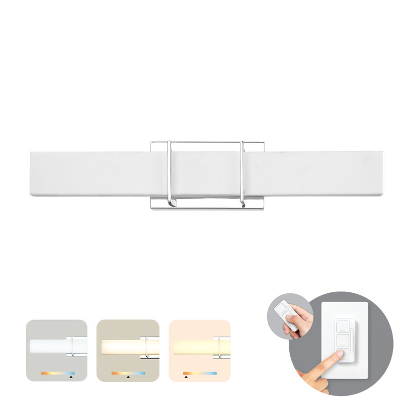 Horizon Vanity Light, Chrome