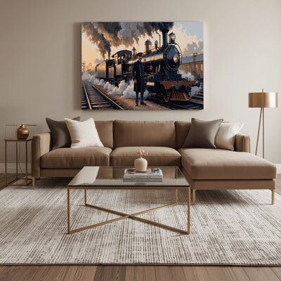 Art sur toile mauve