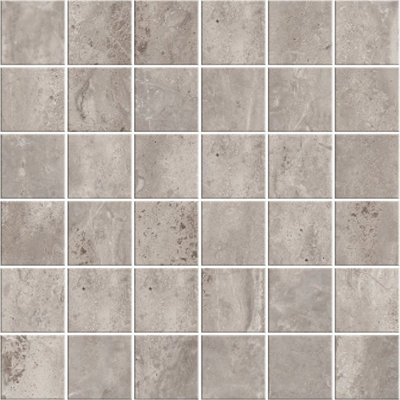 Carreau de mosaïque pour mur et plancher en porcelaine 2 po x 2 po