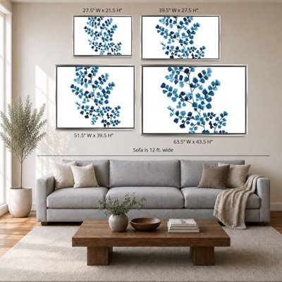 «Maidenhair Fern» par Mercedes Lopez Charro - impression sur toile